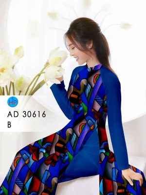 Vải Áo Dài Hoa Văn AD 30616 25